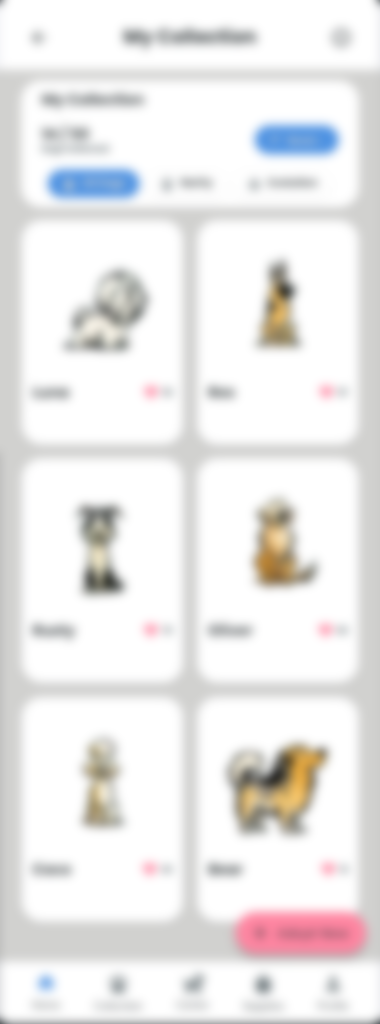 Paw Champions 50 Breeds Collection Screen